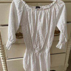 White Swim Cover-up